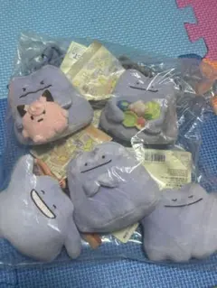 十ポケ十色 メタモン　5点　コンプリート　　マスコット　ぬいぐるみ　タグ付き