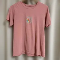 mont-bell 半袖 Tシャツ ピンク レインボーロゴのサムネイル