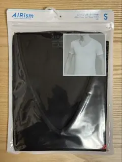 UNIQLO ユニクロ エアリズム VネックT(半袖) メンズS