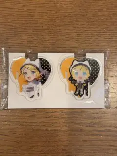 桜ミク タイトーくじ クリアバッジセット 鏡音リン Ｊ賞