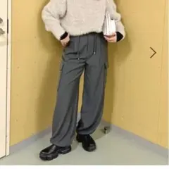 ローリーズファーム　ドロストサイドポケットパンツ