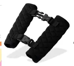 チャイルドシート用ハーネスカバー 黒