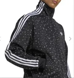 ADIDAS☆ジャージトラックジャケット レオパードヒョウ柄