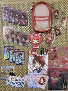 莉犬くん色々セット　アクスタホルダー/アクスタ/アクキー/鏡/缶バ/カードセット