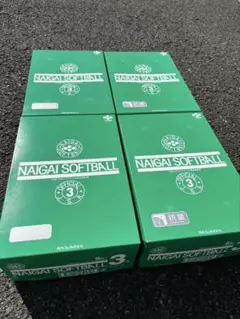 NAIGAI ソフトボール 3号 1箱