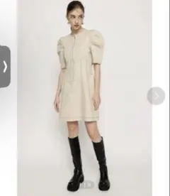 コットン100% ミニワンピース SLY 半袖