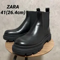 ZARA x STUDIO NICHOLSON VIBRAM レザーブーツ 40 - メルカリ