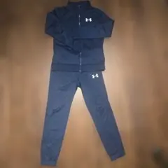 UNDER ARMOUR ジャージ 上下セット YLG　裏フリース起毛