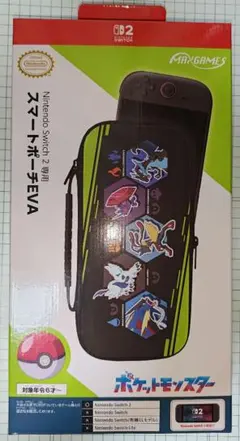Switch2 スマートポーチEVA メガシンカポケモンたち マックスゲームズ