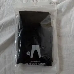 新品　グローバルワーク　フリーカットパンツ　レギンス　スパッツ　ブラック　120のサムネイル
