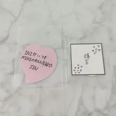INI XQUARE masterpiece カプセルトイ ステッカー　松田迅