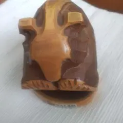 木製動物彫刻 約10cm