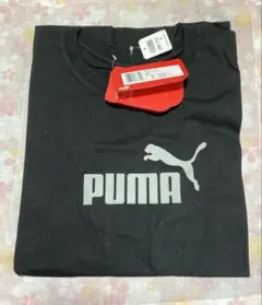 PUMA ラージロゴTシャツ　ブラック　Ｍサイズ