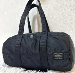 PORTER タンカー ミニ ドラムバッグ 黒 S 吉田カバン - メルカリ
