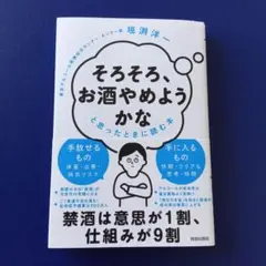 そろそろ、お酒やめようかな