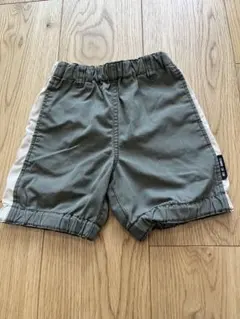 COMME CA ISM コムサ　オリーブグリーン　パンツ　半ズボン　80のサムネイル