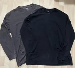 UNIQLO エアリズム長袖カットソー 2枚セット XLサイズ