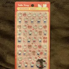 【正規品】ボンボンドロップシール　キティ　mini サンスター文具　サンリオ