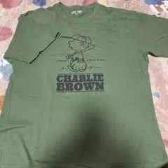UNIQLO PEANUTS チャーリー・ブラウン Tシャツ L