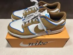 Nike スニーカー ブラウン/ホワイト/ブルー