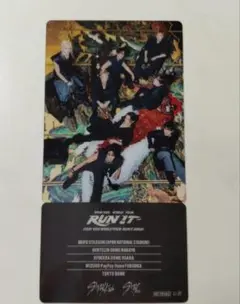 StrayKids RUN IT 名古屋 会場 ピクチャーチケット