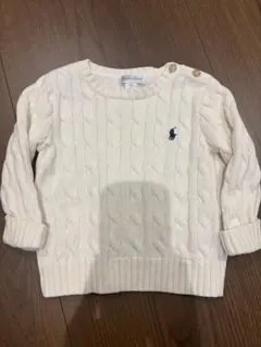 Ralph Lauren ケーブルニットセーター 12M