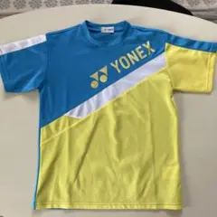 YONEX バドミントン シャツ 青 黄