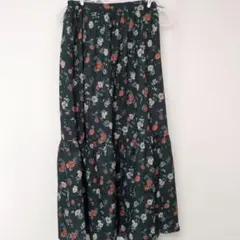 KBF ロングスカート　花柄