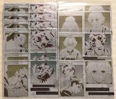 鬼滅の刃　ダイニング　メタリックポストカード　お裾分け　獪岳　善逸　黒死牟