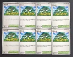 【MEGAドリームex】スタジアム　活力の森　8枚セット①