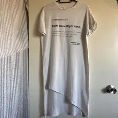 ZARA アシンメトリックヘム ワンピース 13-14 レディース春夏服