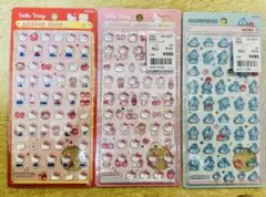 【正規品】ボンボンドロップシールセット サンリオミニ キティ ハンギョドン