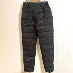 kappa カッパゴルフ　メンズゴルフダウンロングパンツ　カモ柄　M 黒