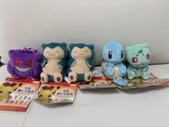 ポケモン プチぬいぐるみ　ぬいぐるみINモンスターボールケース　5コセット