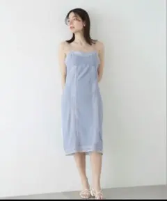 新品未使用タグ付ジルスチュアート水原希子さんコラボレースミックスドレスワンピース