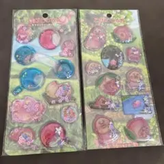 【正規品】こびとづかん　キラリンウォーターシール　カプセルシール