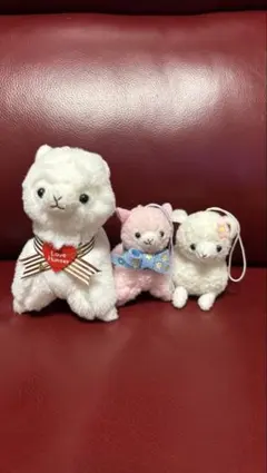 アルパカぬいぐるみセット