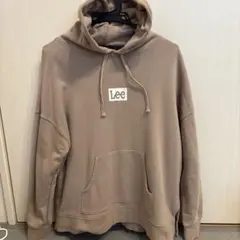 Lee パーカー ベージュ Lサイズ