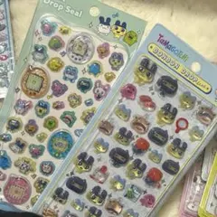 正規品まめっちボンボンドロップシール たまごっちプチドロシール