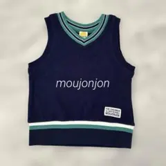【moujonjon】 110 ムージョンジョン Vネック ベスト フォーマル