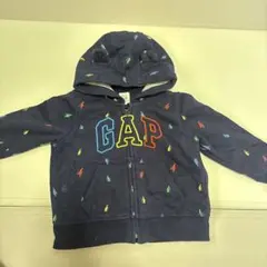 GAP ベビー用 フード付きアウター ネイビー