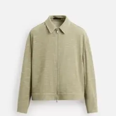 ZARA2025SS ジッパー構造シャツジャケット　Mサイズ