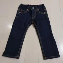 「美品」DOUBLE.B ダークデニムパンツ 90サイズ