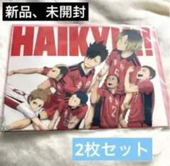 ❗️新品未開封❗️ハイキュー終わりと始まり　クリアファイルセット　ミニクリップしおり