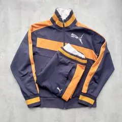 【PUMA】Made in Japan デザインセットアップジャージ Oサイズ