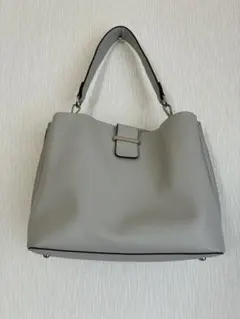 Reflectライトグレー 2 ウェイハンドバッグ (取り外し可能ストラップ)