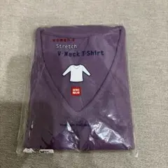 UNIQLO レディース ストレッチ Vネック Tシャツ M