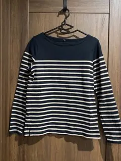 無印☆ボーダーロンT☆Lサイズ