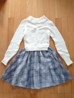 (秋冬春)長袖 ワンピース