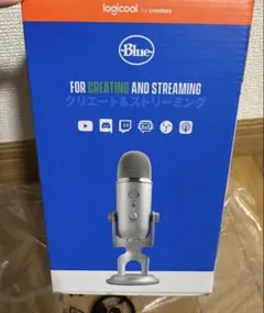 Logicool G Blue Yeti BM400S ゲーミングマイクシルバー - メルカリ